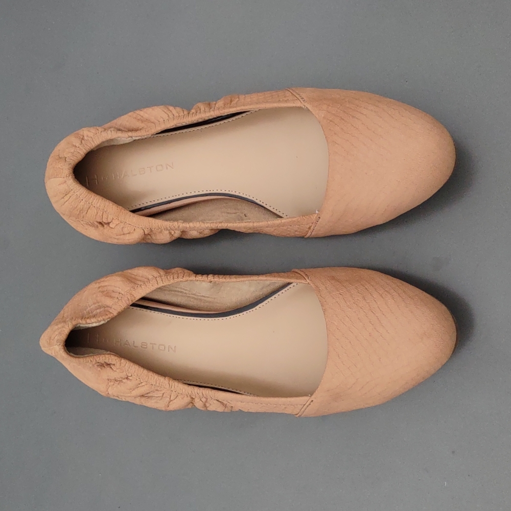 H By Halston Mollie Snake Embossed Camel Leather … - image 3